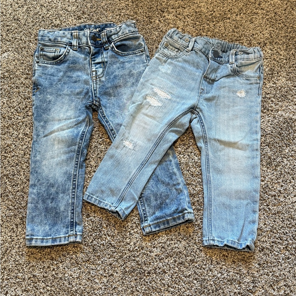 H&M Cat & Jack Toddler Light Denim Jeans